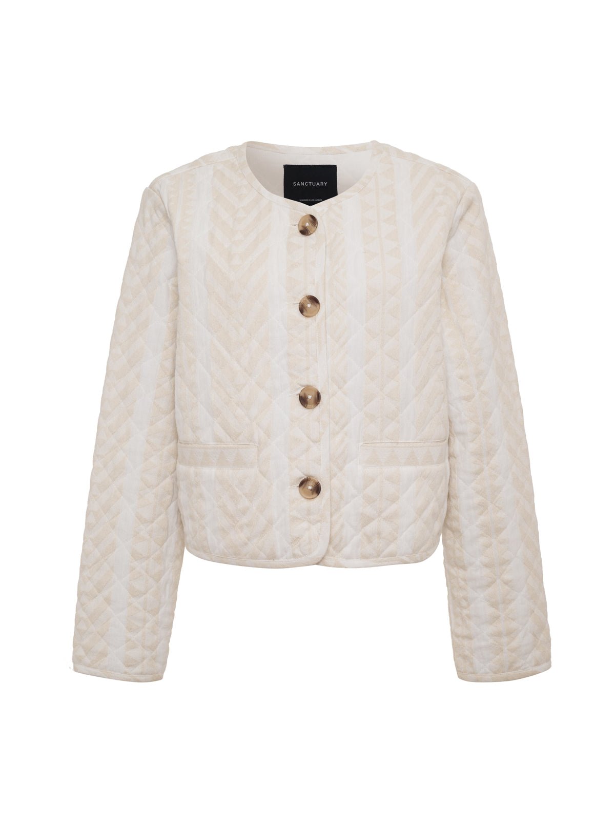 Sanctuary Clothing Best Price - CRAFTED COCO JACKET COLLAGEN STRIPE