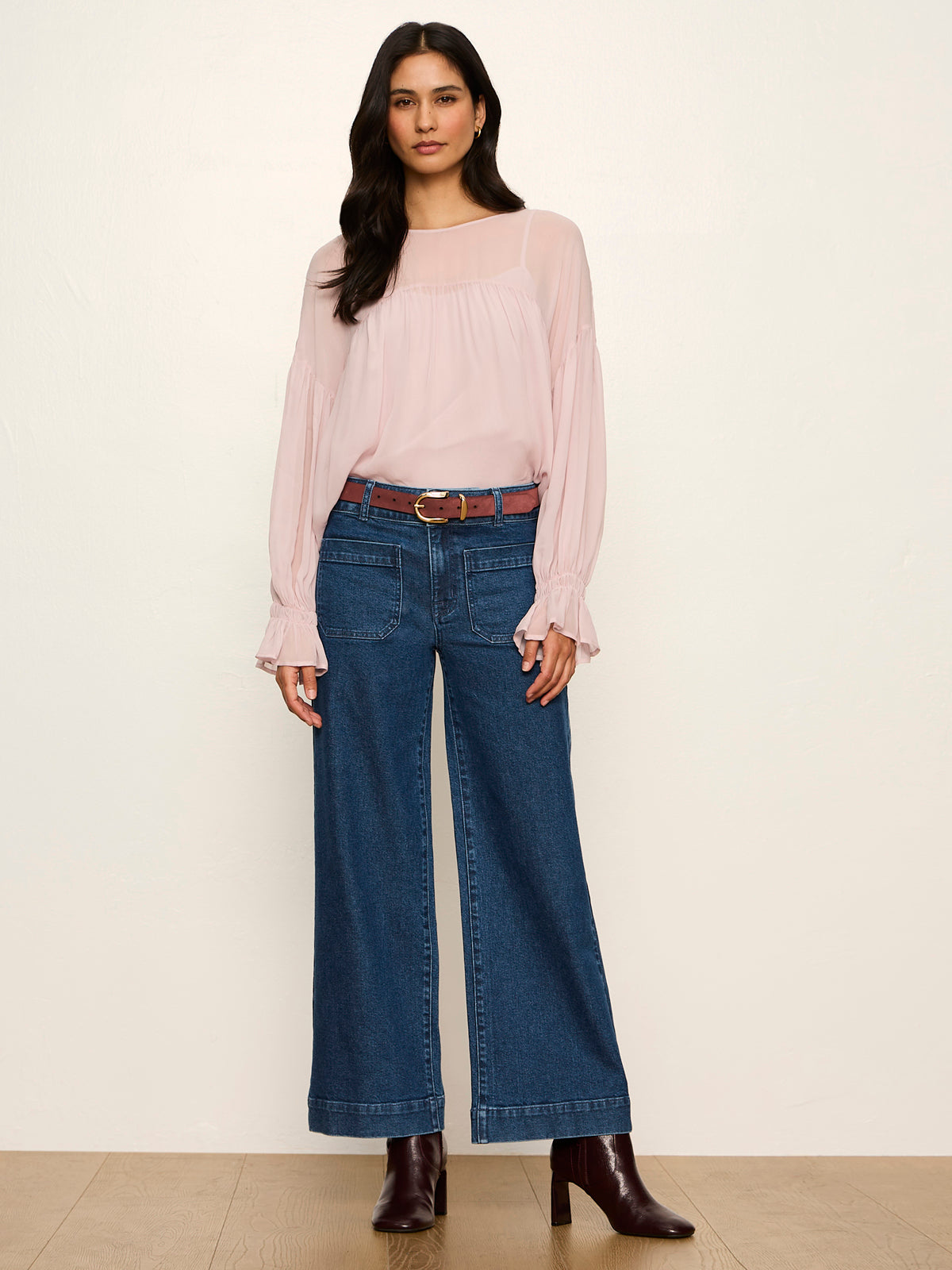 Sanctuary Clothing Everyday - KEEPSAKE VOLUME BLOUSE DRIED PETAL