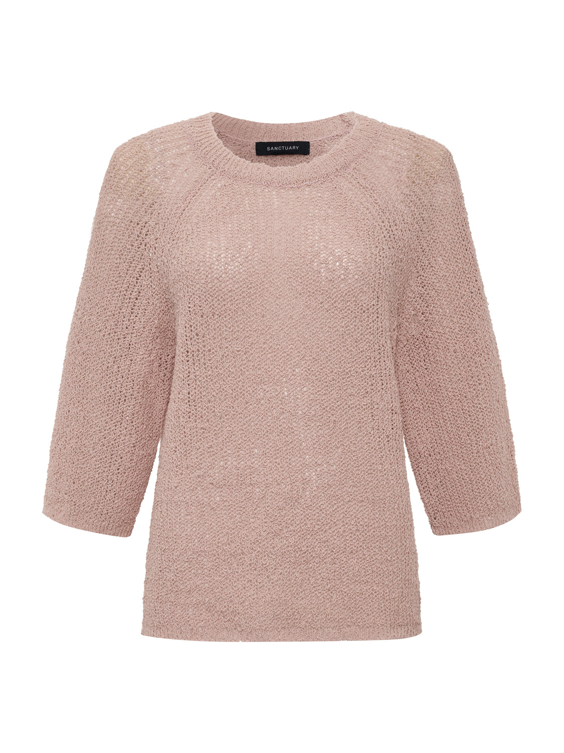 Sanctuary Clothing Hot Sale - RAGLAN SWEATER TEE BLEACHED PINK