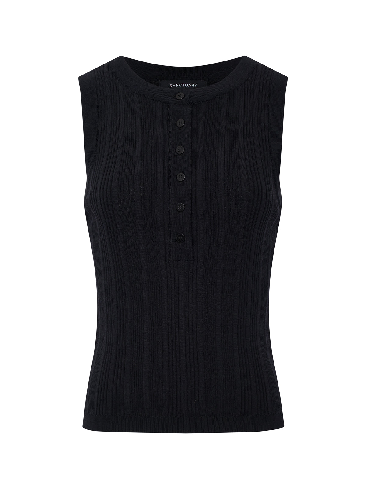 Sanctuary Clothing Best Price - BACK TO BARE TANK BLACK