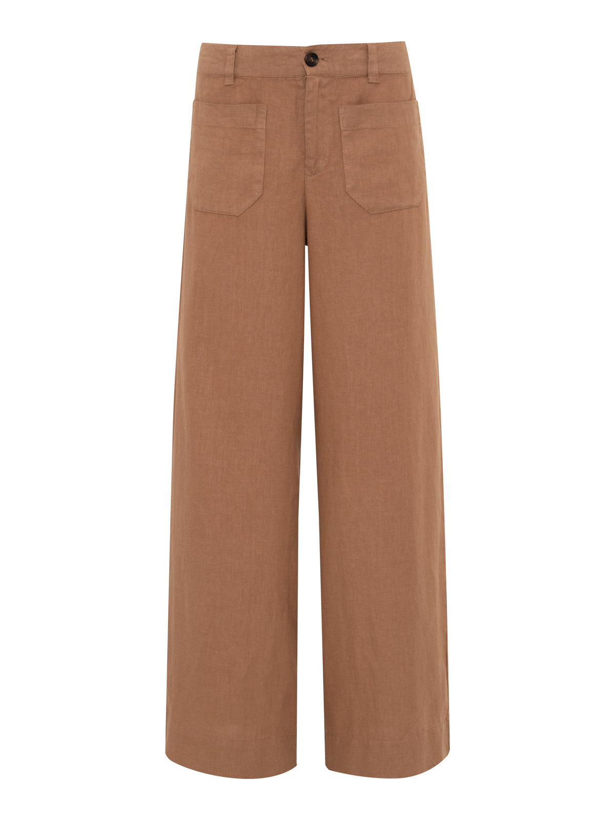 Sanctuary Clothing Best Seller - THE LINEN MARINE WIDE LEG TOASTED COCONUT