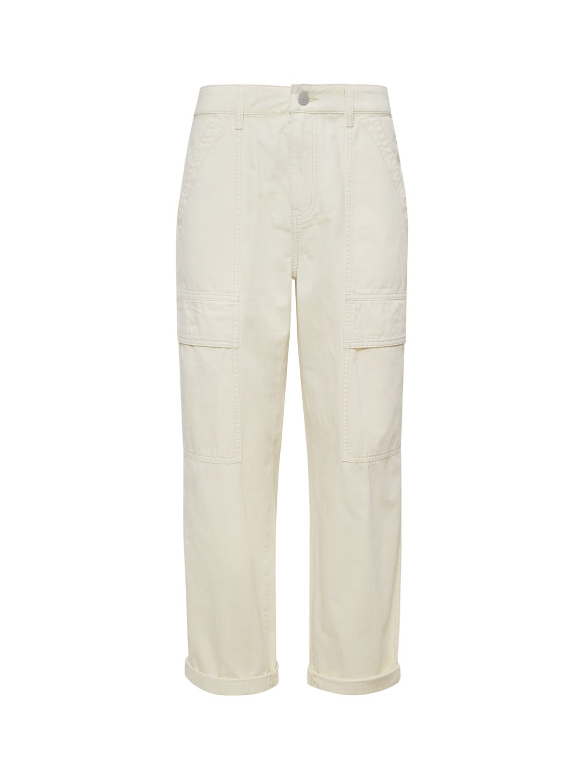 Sanctuary Clothing Essential - Boyfriend Utility Pant Collagen Extended Sizing