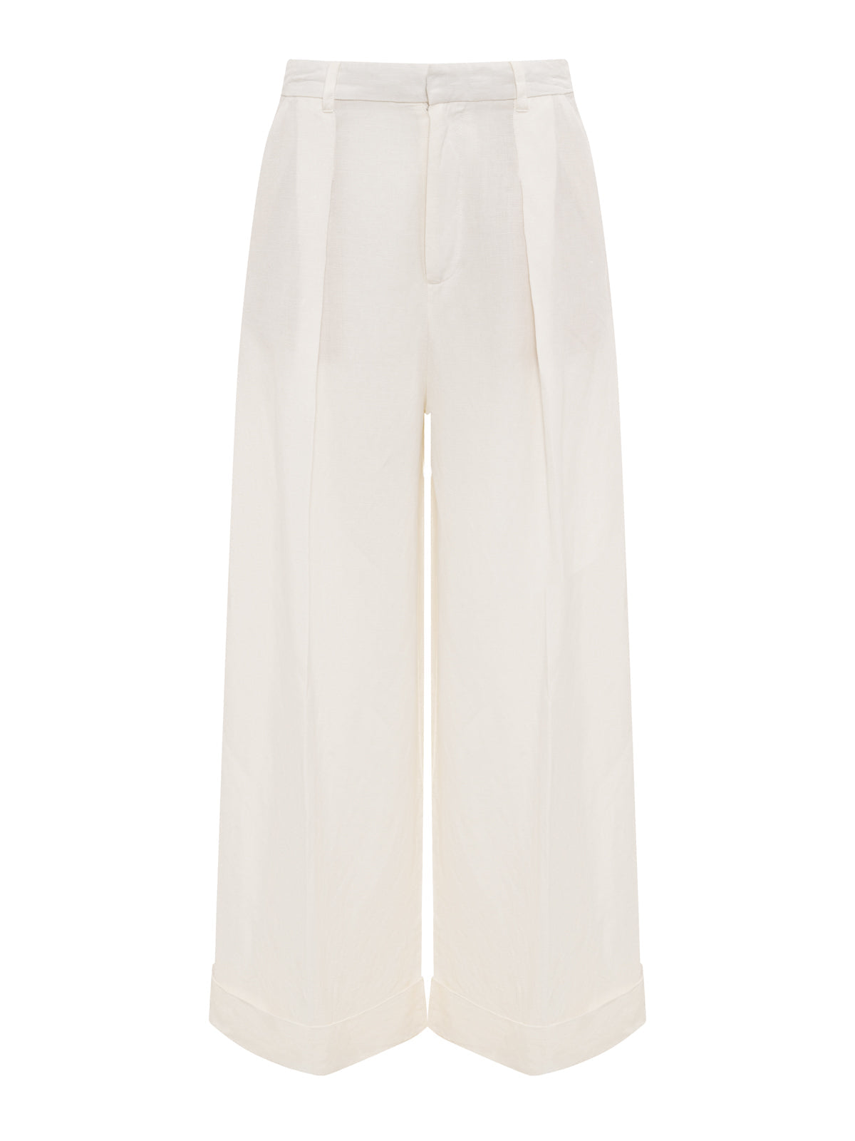 Sanctuary Clothing Featured - TERRACE LINEN PANT CHALK