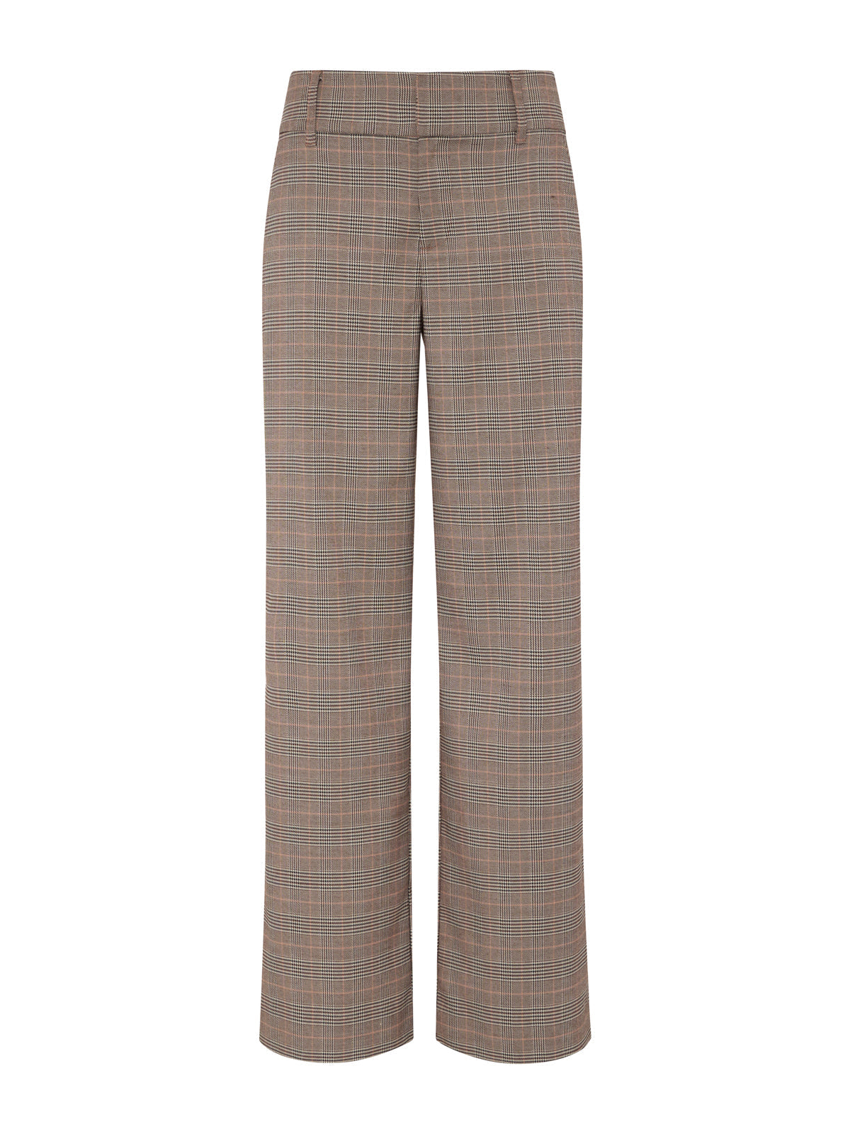 Sanctuary Clothing Premium - SPOTLIGHT PLAID TROUSER CAVIAR PLAID