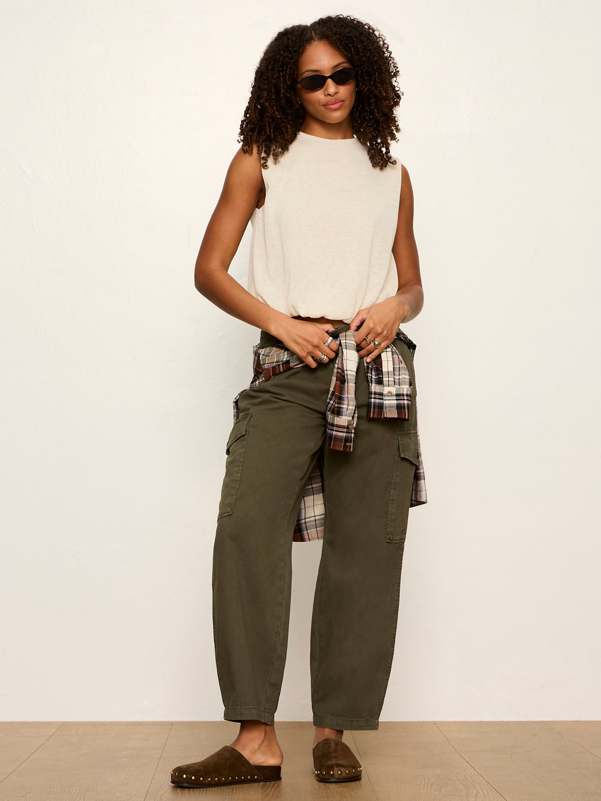 Sanctuary Clothing Deals - Quinn Bubble Shell Bone