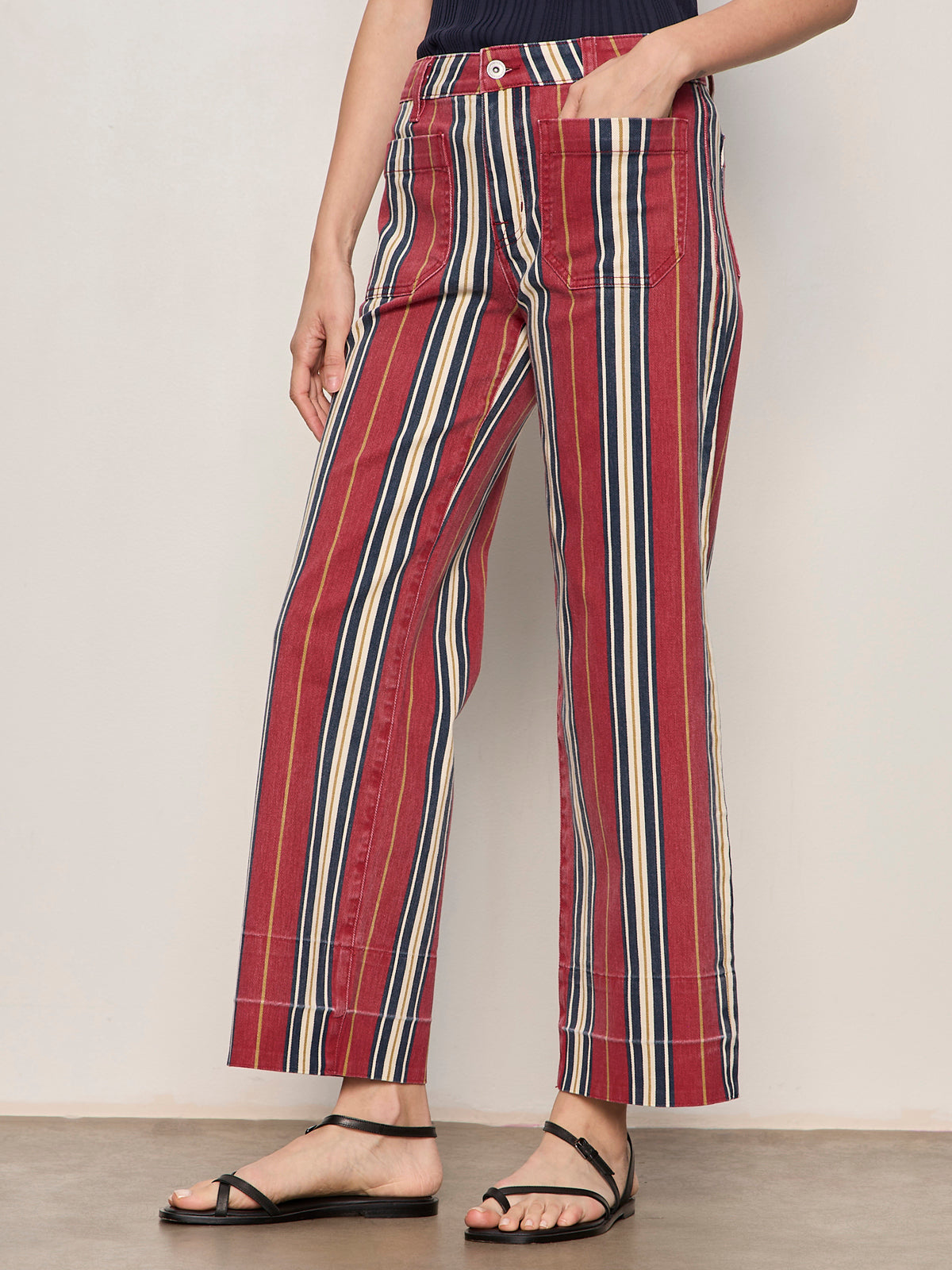 Sanctuary Clothing Smart Buy - Mariner Jean Verry Berry Stripe