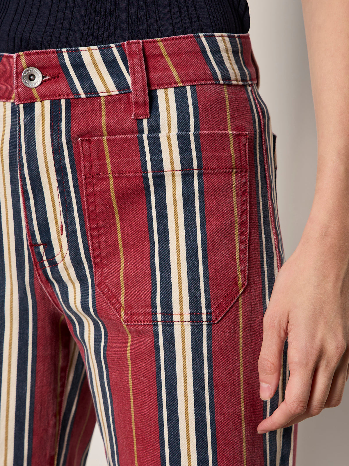 Sanctuary Clothing Smart Buy - Mariner Jean Verry Berry Stripe