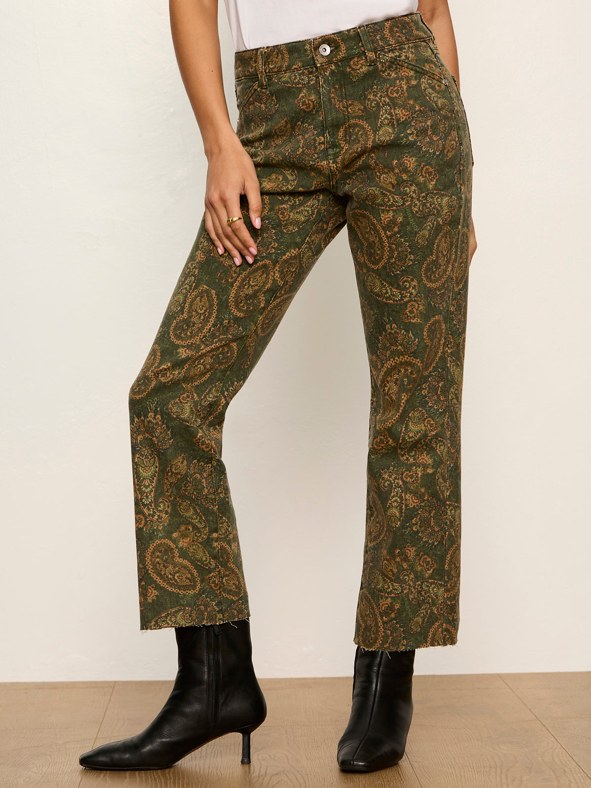 Sanctuary Clothing Everyday - Cadence 90'S Straight Crop Jean Washed Decoratif