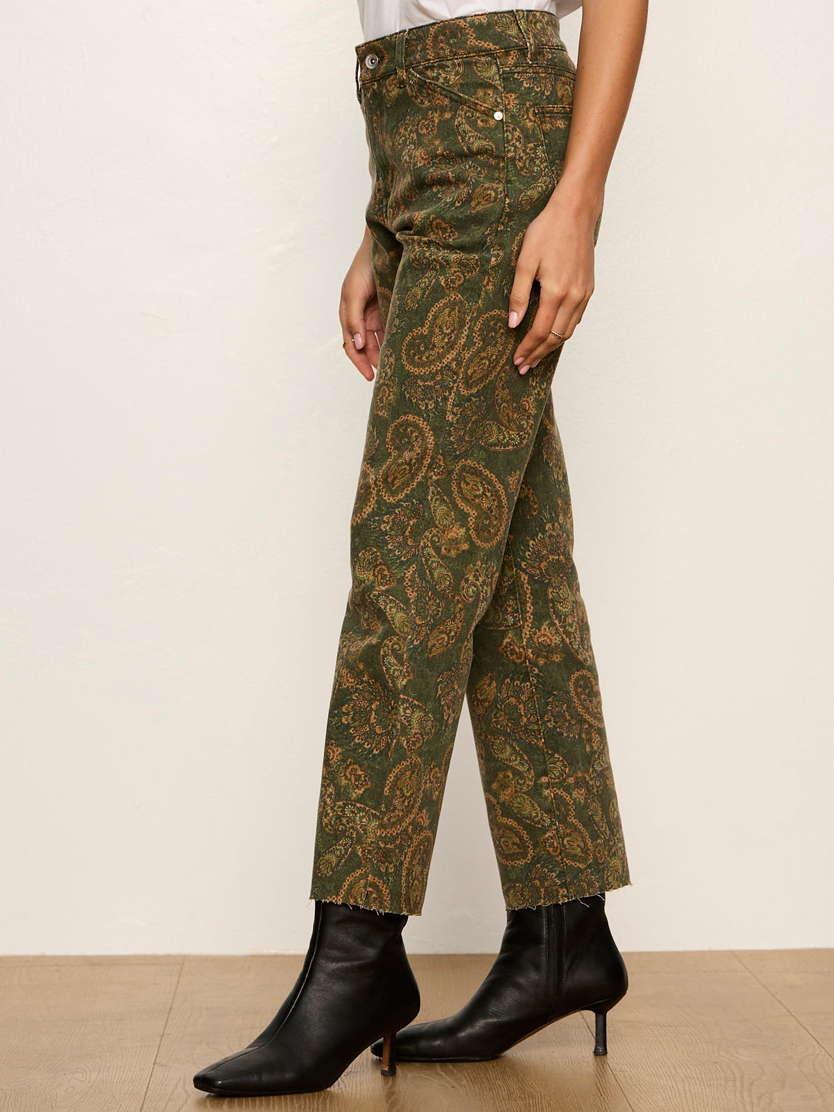 Sanctuary Clothing Everyday - Cadence 90'S Straight Crop Jean Washed Decoratif