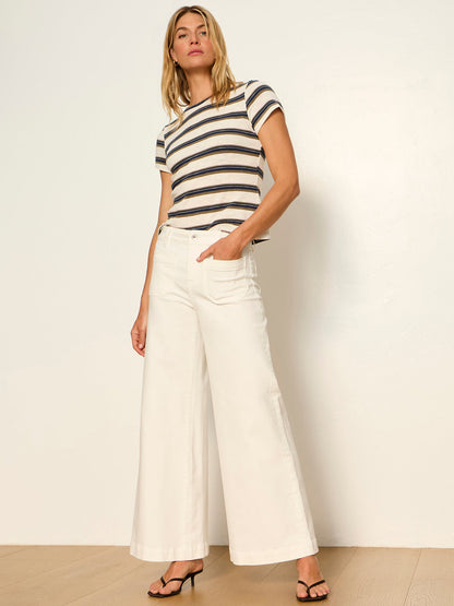 Sanctuary Clothing Smart Buy - MARINE ULTRA WIDE LEG CHALK