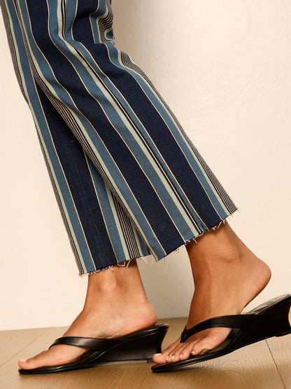 Sanctuary Clothing Featured - CELESTE 90'S STRAIGHT CROP PIER STRIPE