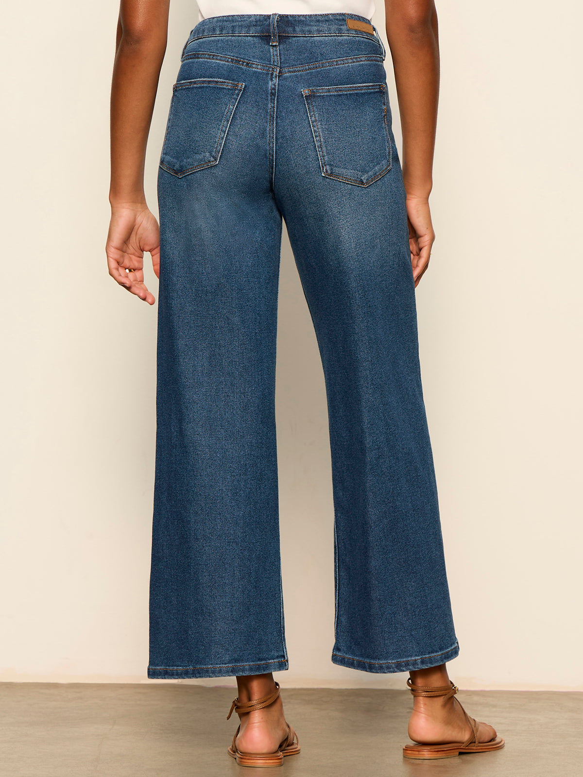Sanctuary Clothing Top Pick - Ekara Slim Wide dark blue wash