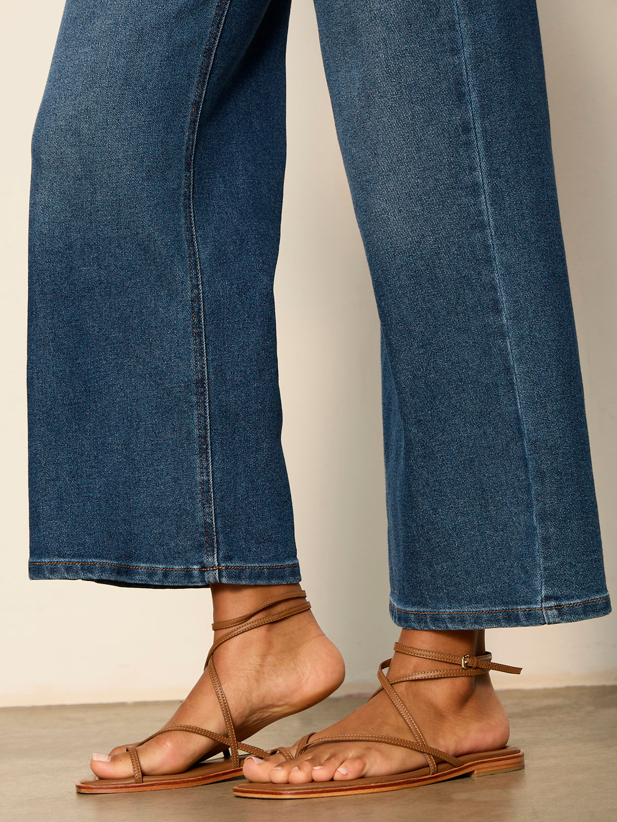 Sanctuary Clothing Top Pick - Ekara Slim Wide dark blue wash