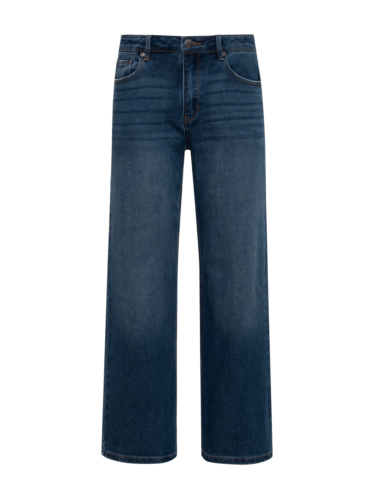 Sanctuary Clothing Top Pick - Ekara Slim Wide dark blue wash