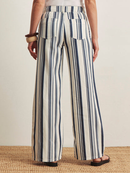 Sanctuary Clothing Premium - MARINE FULL LENGTH SAIL STRIPE