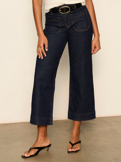 Sanctuary Clothing Best Price - The Marine Standard Rise Denim Pant Magnetic