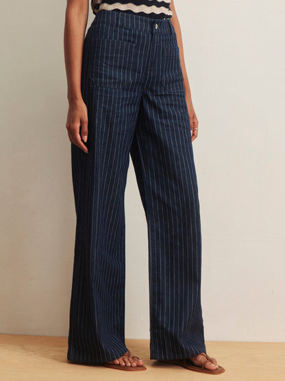 Sanctuary Clothing Hot Sale - MARINE FULL LENGTH LUNA STRIPE
