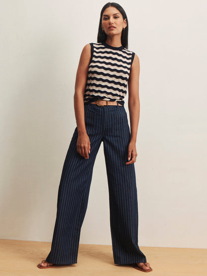 Sanctuary Clothing Hot Sale - MARINE FULL LENGTH LUNA STRIPE