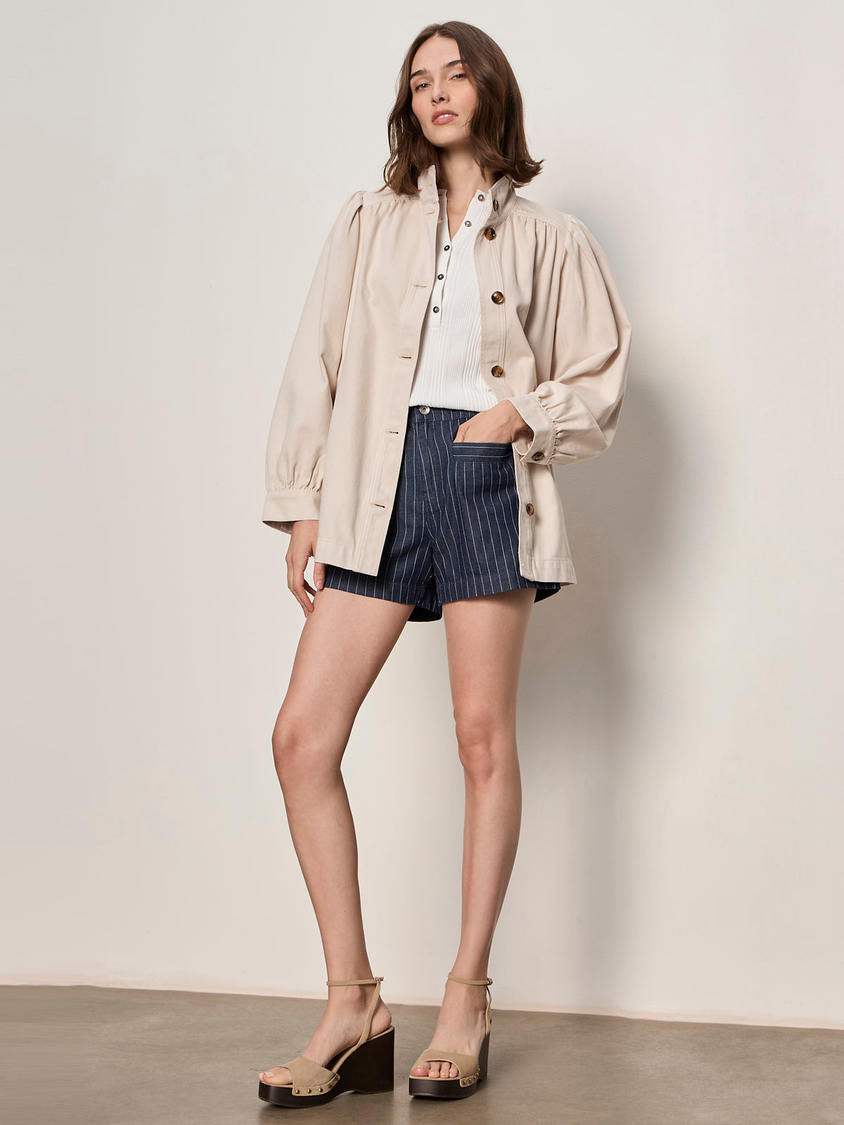 Sanctuary Clothing Best Price - VOYAGE SHORT LUNA STRIPE
