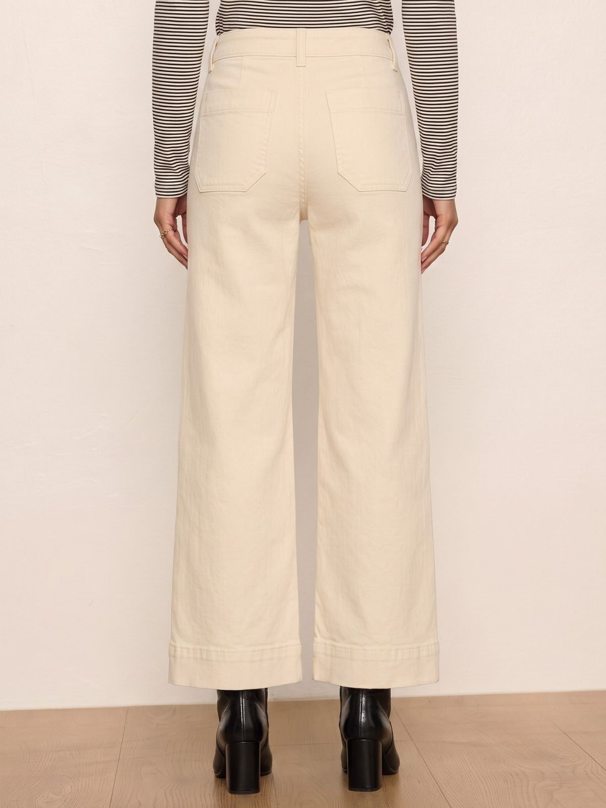 Sanctuary Clothing Great Value - Chelsea Wide Leg Jean French Vanilla