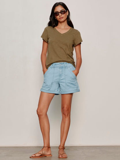 Sanctuary Clothing Best Price - Wander On denim Short Skyline