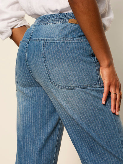 Sanctuary Clothing Trending - STELLA SOFT BARREL RAILROAD STRIPE