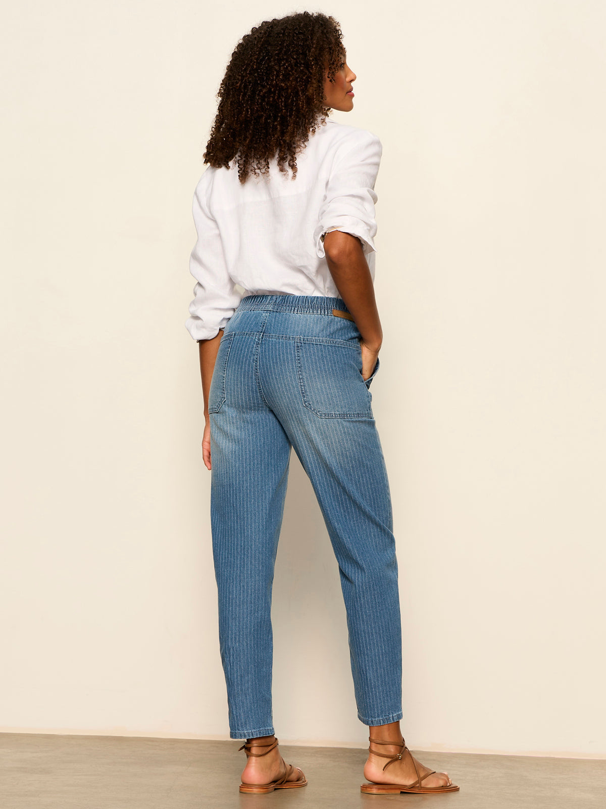 Sanctuary Clothing Trending - STELLA SOFT BARREL RAILROAD STRIPE