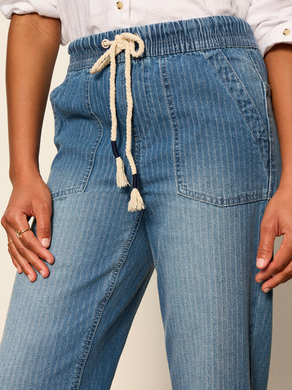 Sanctuary Clothing Trending - STELLA SOFT BARREL RAILROAD STRIPE