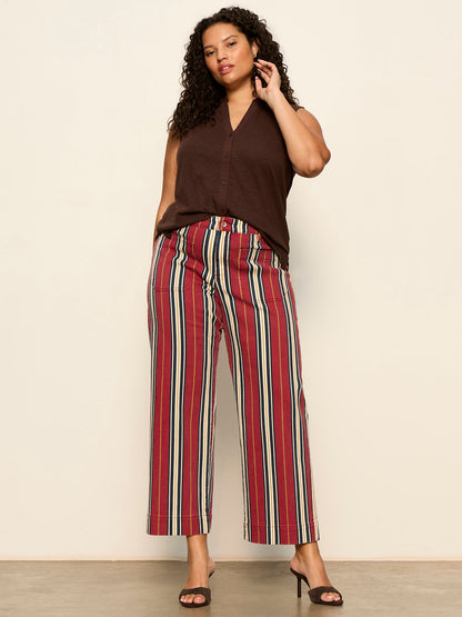 Sanctuary Clothing Best Seller - Mariner Jean Verry Berry Stripe