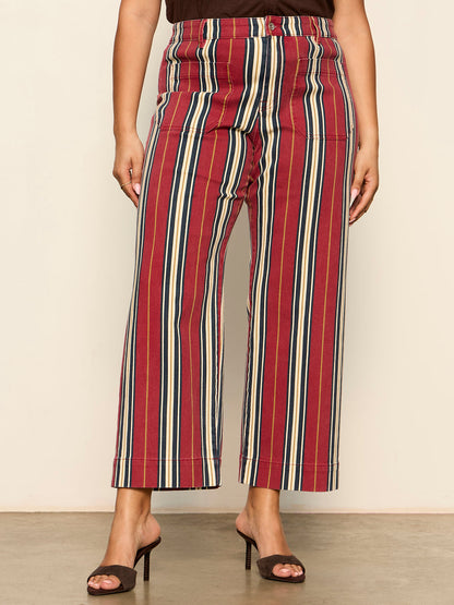 Sanctuary Clothing Best Seller - Mariner Jean Verry Berry Stripe