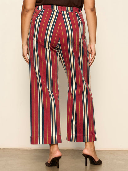 Sanctuary Clothing Best Seller - Mariner Jean Verry Berry Stripe