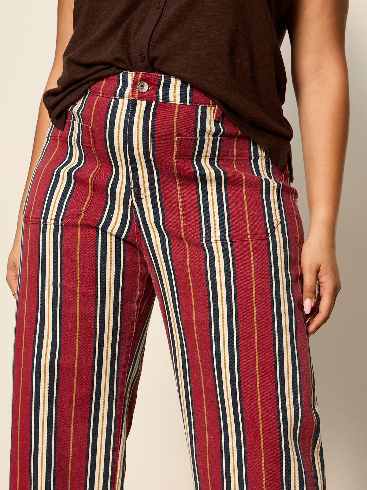 Sanctuary Clothing Best Seller - Mariner Jean Verry Berry Stripe