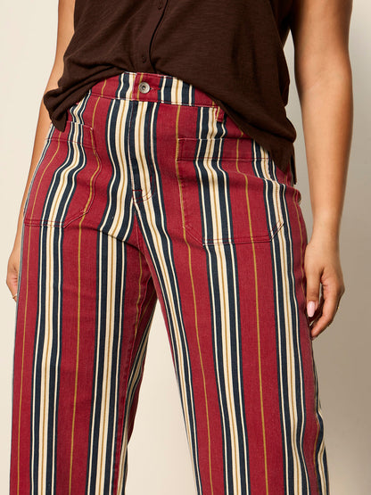 Sanctuary Clothing Best Seller - Mariner Jean Verry Berry Stripe