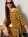 CUMIN/BLACK STRIPE