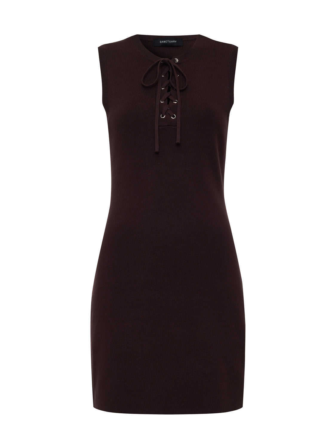 Sanctuary Clothing Trending - TIED TOGETHER SWEATER DRESS RICH SOIL