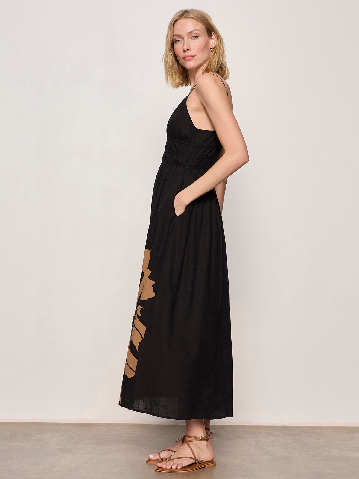 Sanctuary Clothing Best Price - MIRA EMBELLISHED VOLUME DRESS MACRO LOTUS