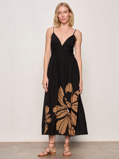 Sanctuary Clothing Best Price - MIRA EMBELLISHED VOLUME DRESS MACRO LOTUS
