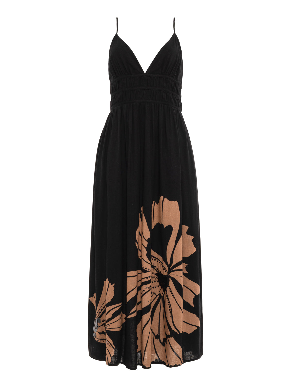 Sanctuary Clothing Best Price - MIRA EMBELLISHED VOLUME DRESS MACRO LOTUS