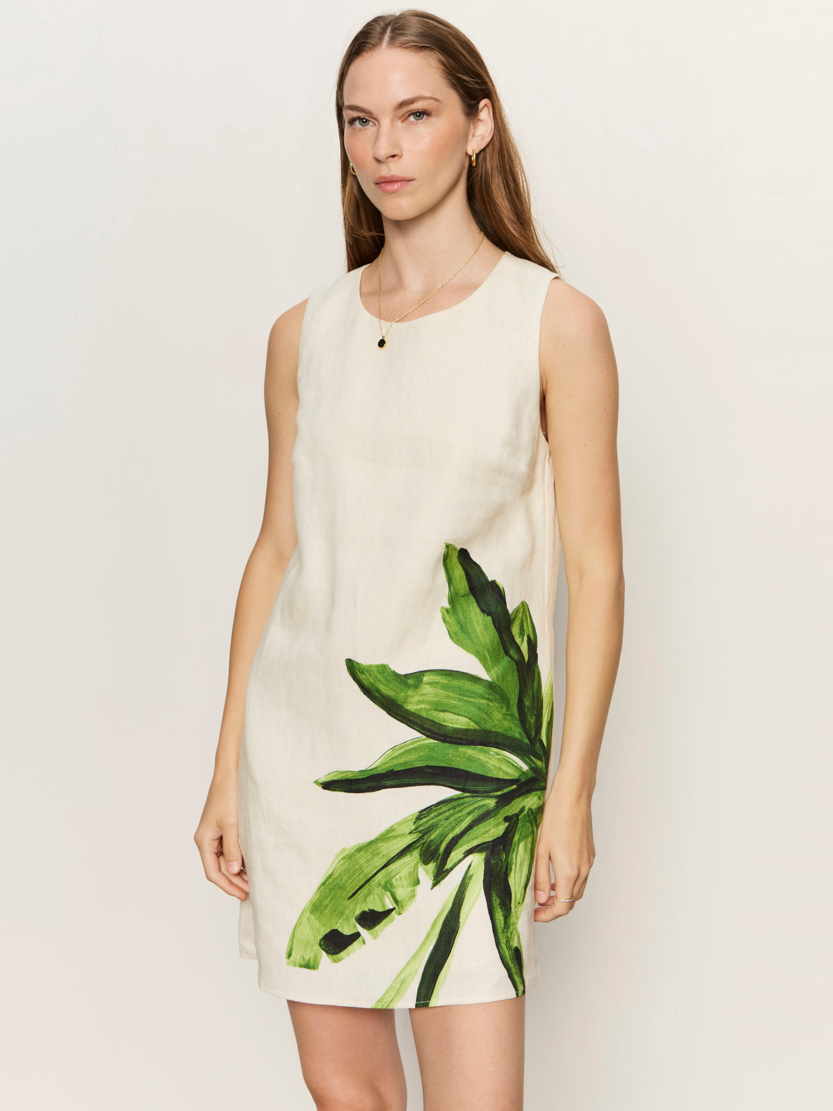 Sanctuary Clothing Hot Sale - WAY TO BE LINEN SHIFT DRESS PALMETTA