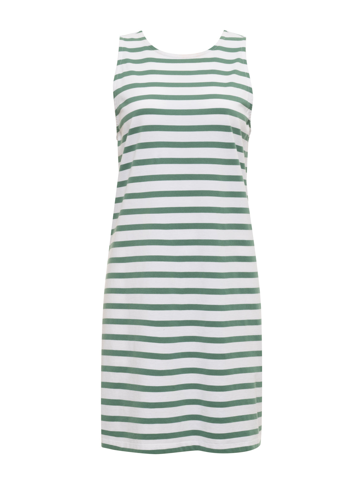 Sanctuary Clothing Quality - ON THE YACHT SHIFT DRESS GREEN JUICE / WHITE STRIPE