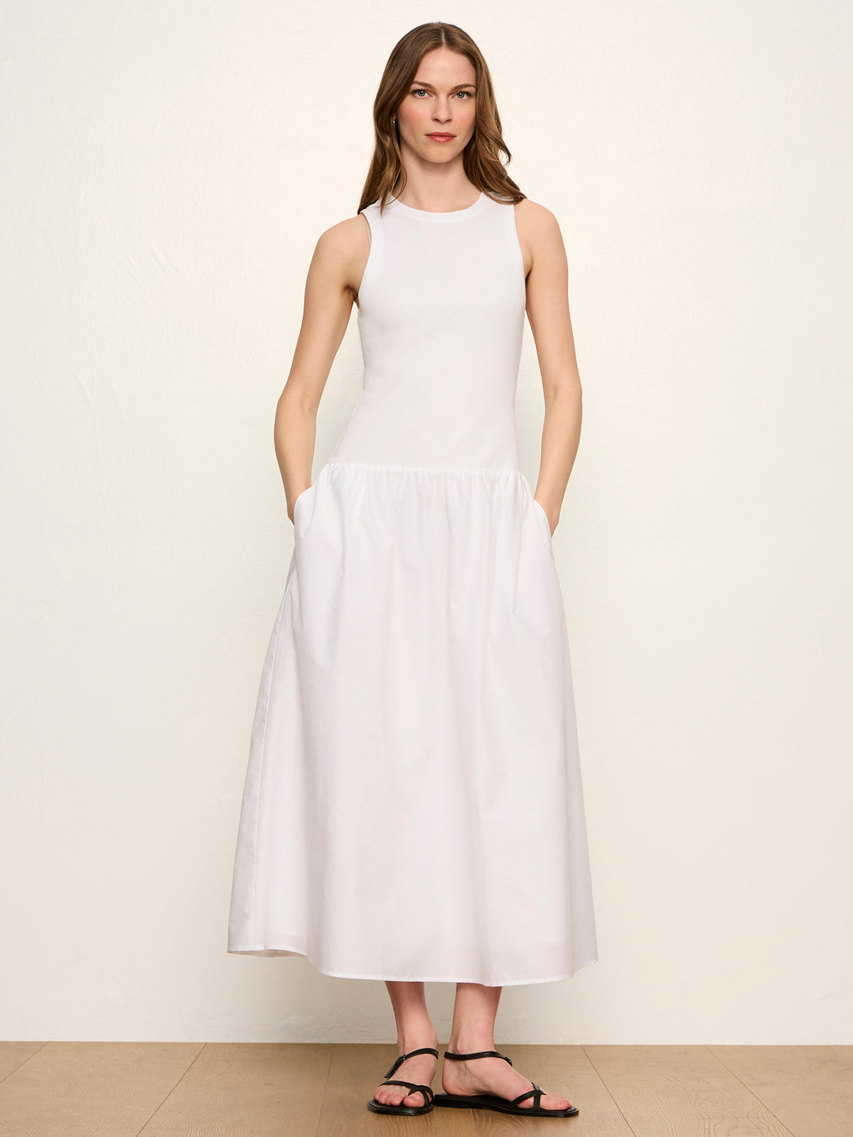 Sanctuary Clothing Sale - TAKE ME AWAY MIDI DRESS WHITE
