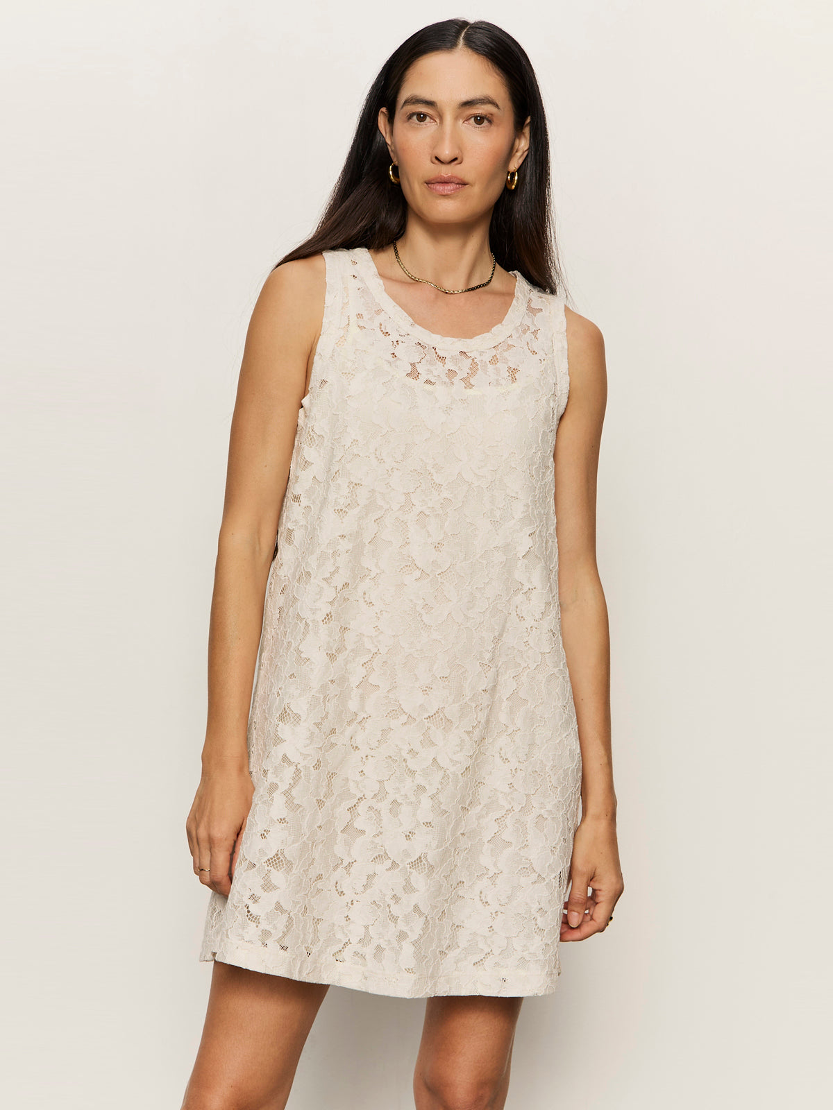 Sanctuary Clothing Deals - SUNDAY BEST LACE TANK DRESS COLLAGEN
