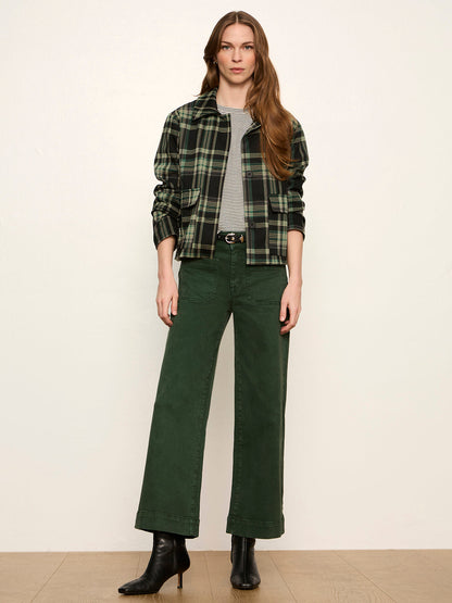 Sanctuary Clothing Premium - Avid Plaid Jacket Evergreen Plaid