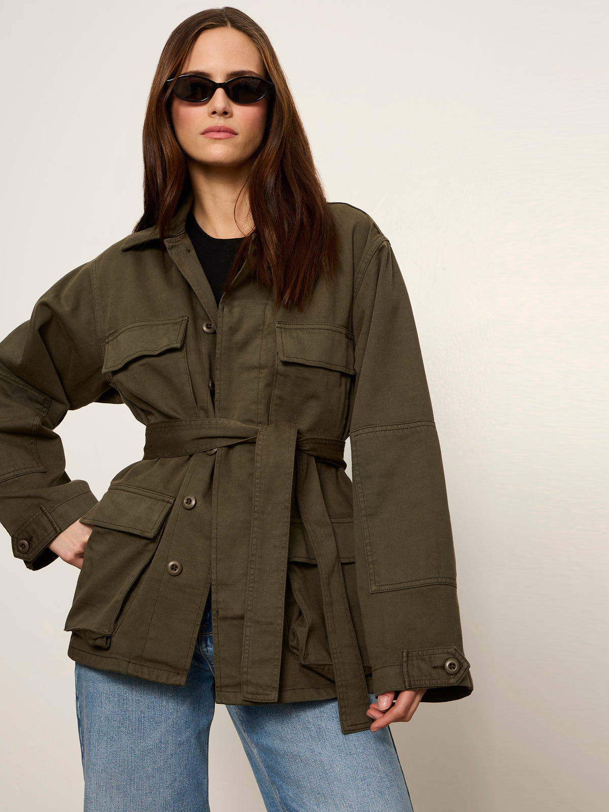 Sanctuary Clothing Exclusive - Reissue Field Jacket Kalamata