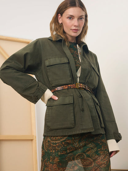 Sanctuary Clothing Exclusive - Reissue Field Jacket Kalamata