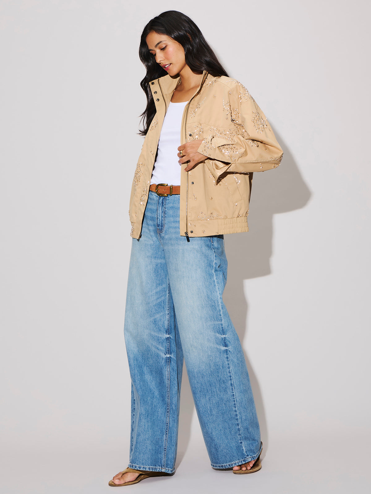 Sanctuary Clothing Smart Buy - Limelight Surplus Jacket Sparkle Motion