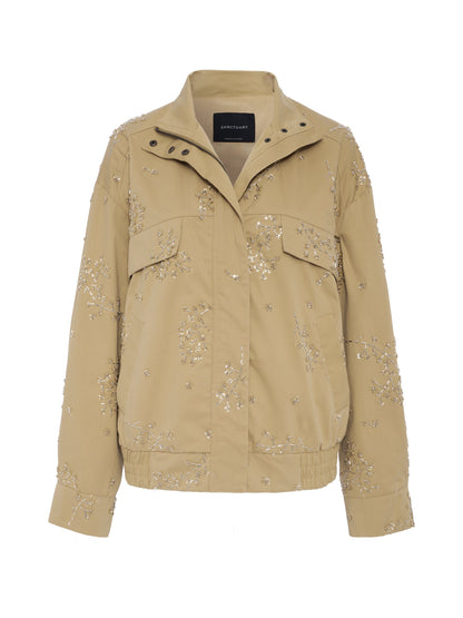 Sanctuary Clothing Smart Buy - Limelight Surplus Jacket Sparkle Motion
