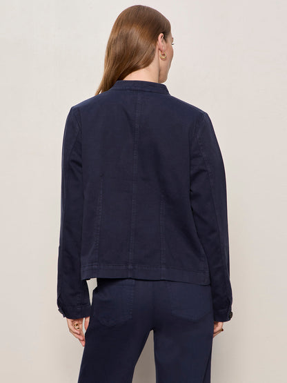 Sanctuary Clothing Essential - AMES MILITARY JACKET NAVY BLAZER