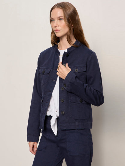 Sanctuary Clothing Essential - AMES MILITARY JACKET NAVY BLAZER