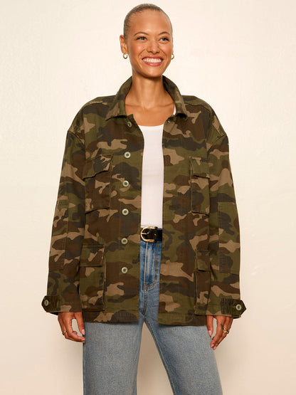 Sanctuary Clothing Best Price - Reissue Field Jacket Ridge Camo